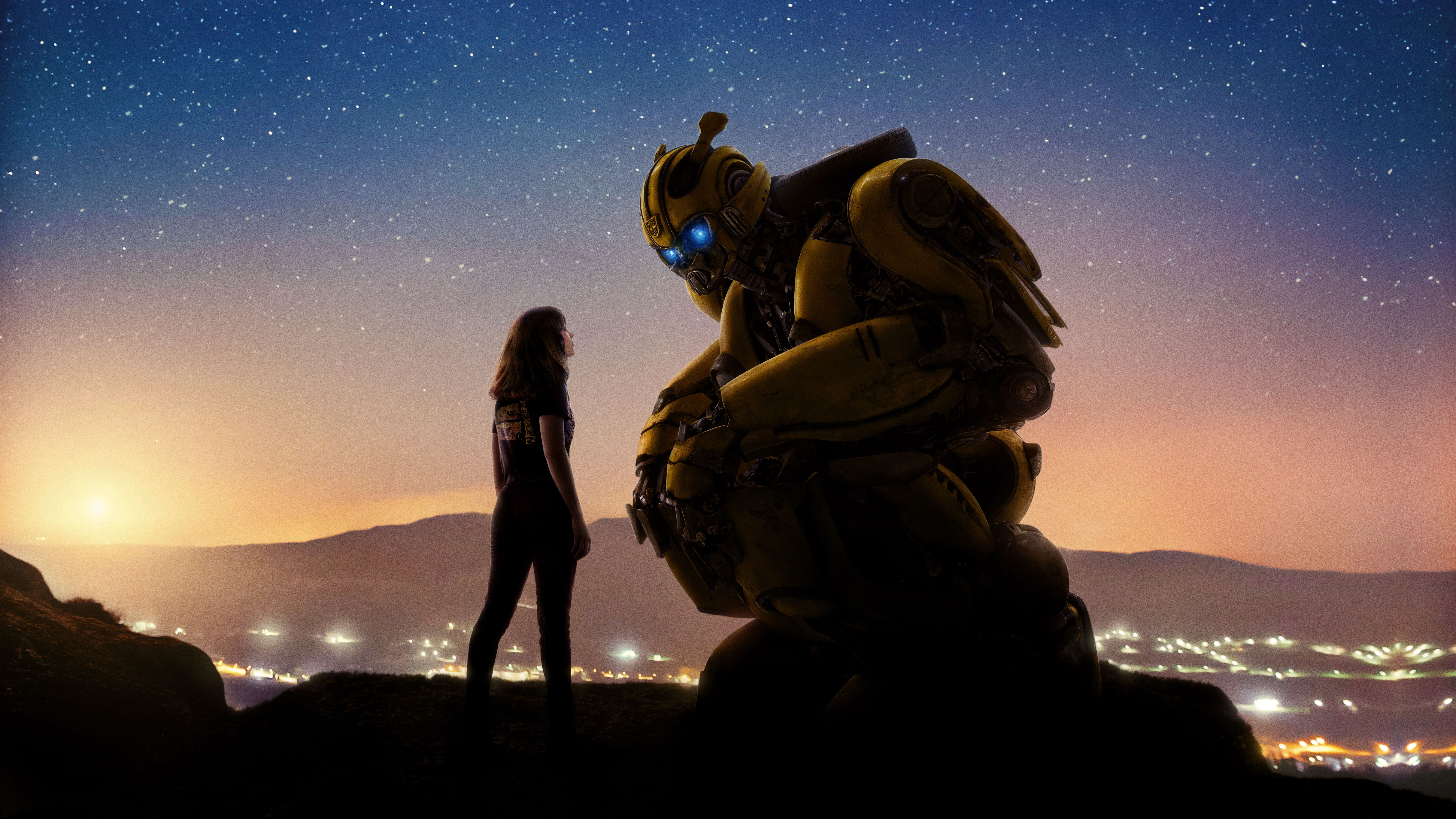 Bumblebee Movie 2018 Cool New Poster 5k iPhone XS MAX HD
