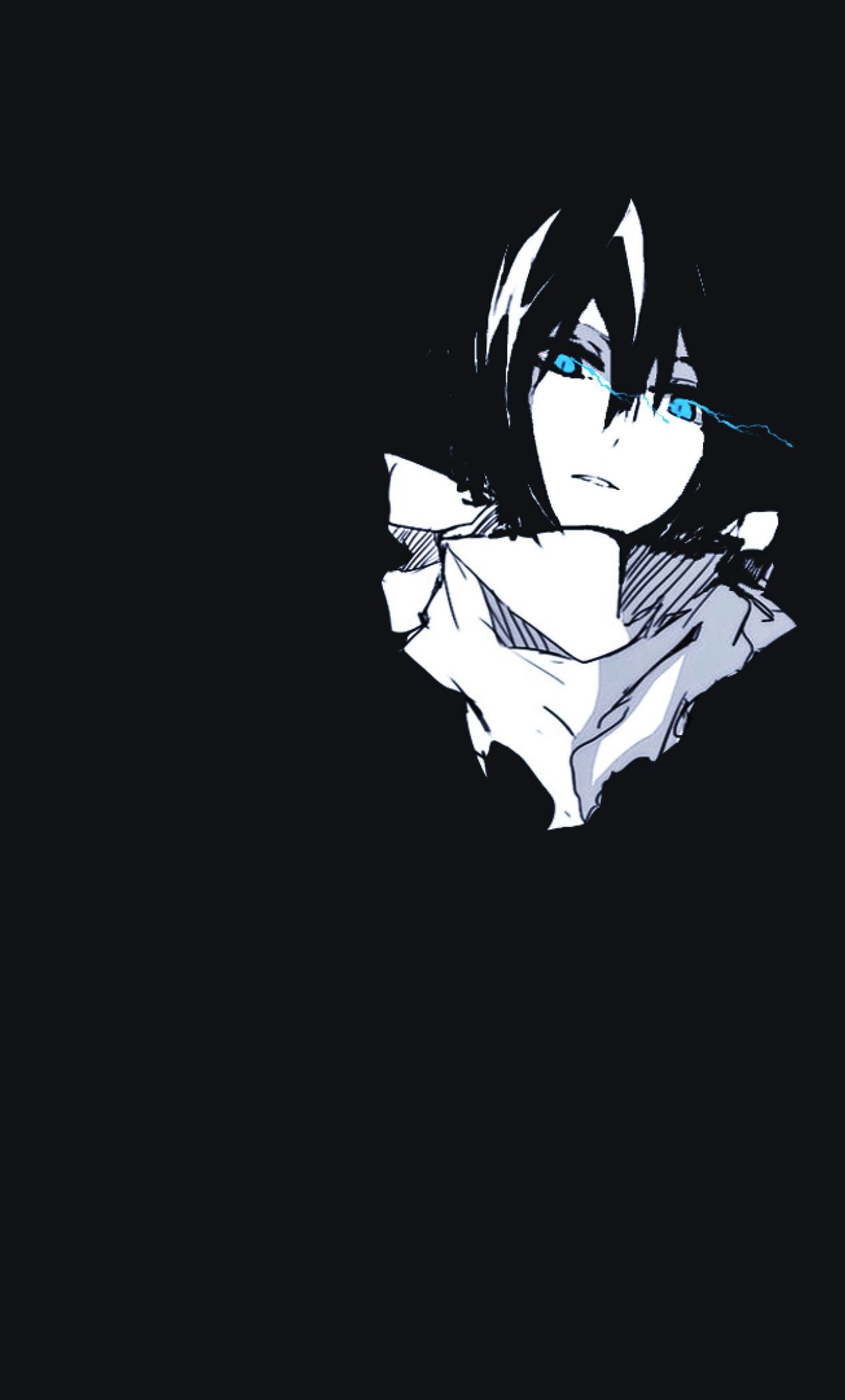 Download A dark anime boy in thought and contemplation surrounded by ash  and smoke Wallpaper  Wallpaperscom