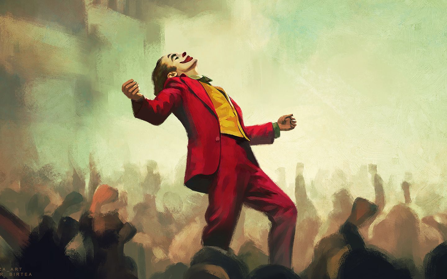 Joaquin Phoenix Joker Art 4k 1440x900 Resolution HD 4k