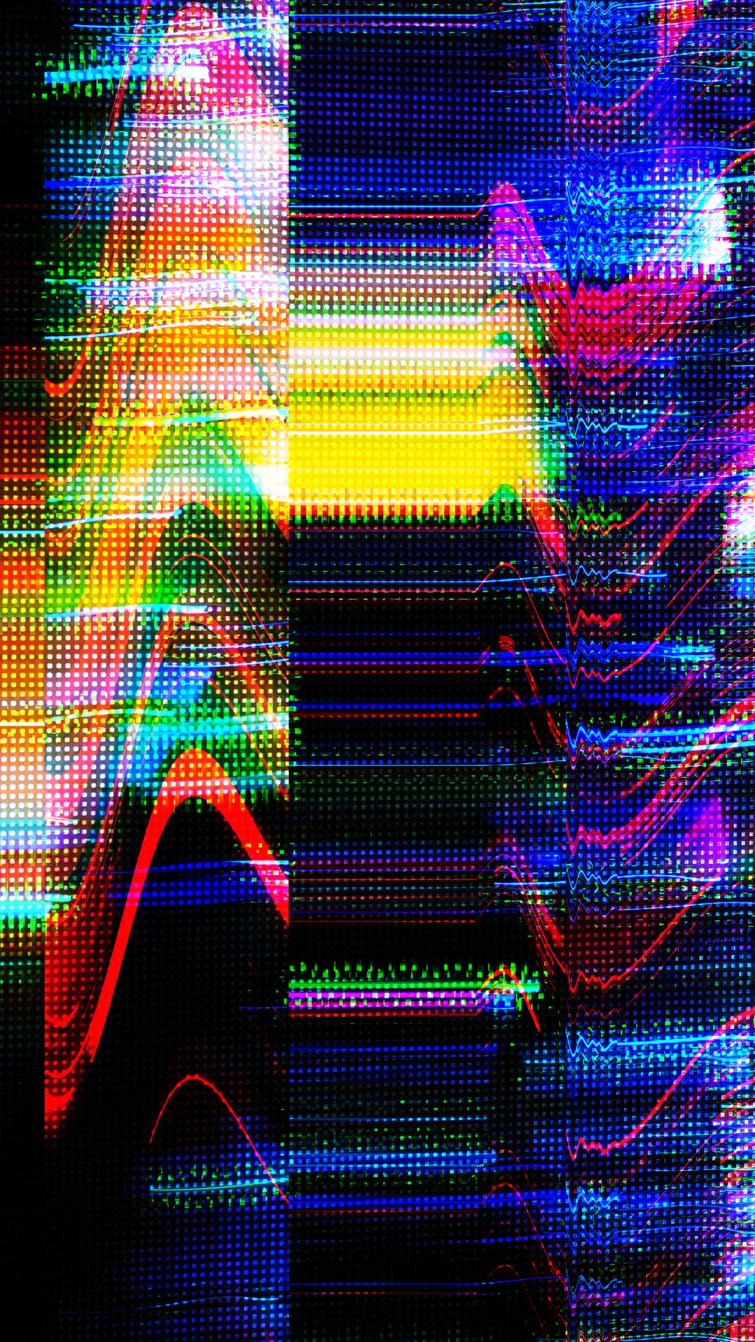 Glitch HD Wallpaper VHS Art Background Free App for Android