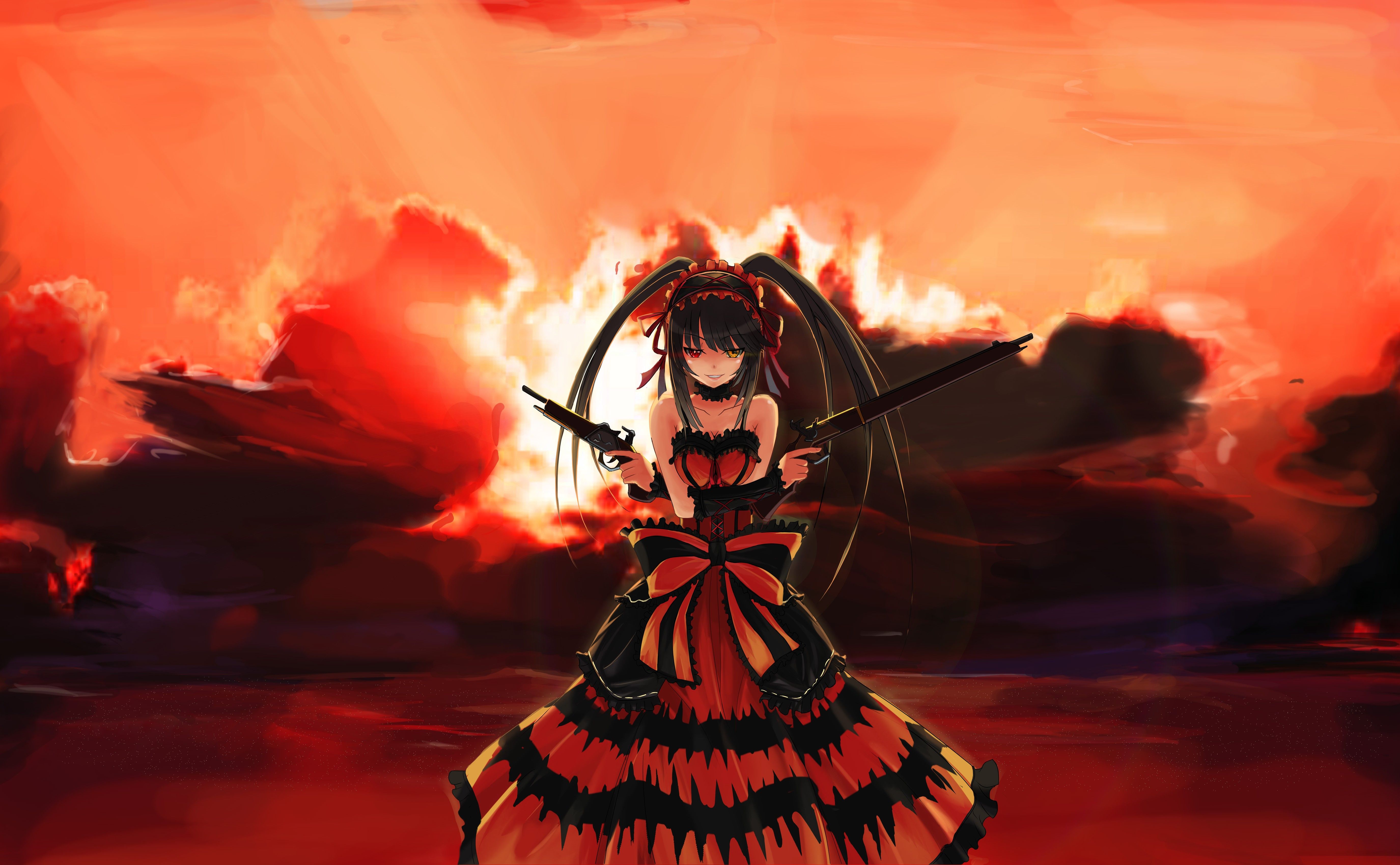 #anime, #Tokisaki Kurumi, #anime girls, #Date A Live