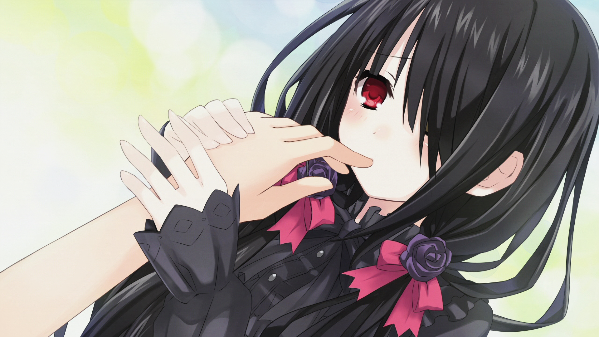 Desktop Wallpaper Anime Girl, Kurumi Tokisaki, HD Image, Picture