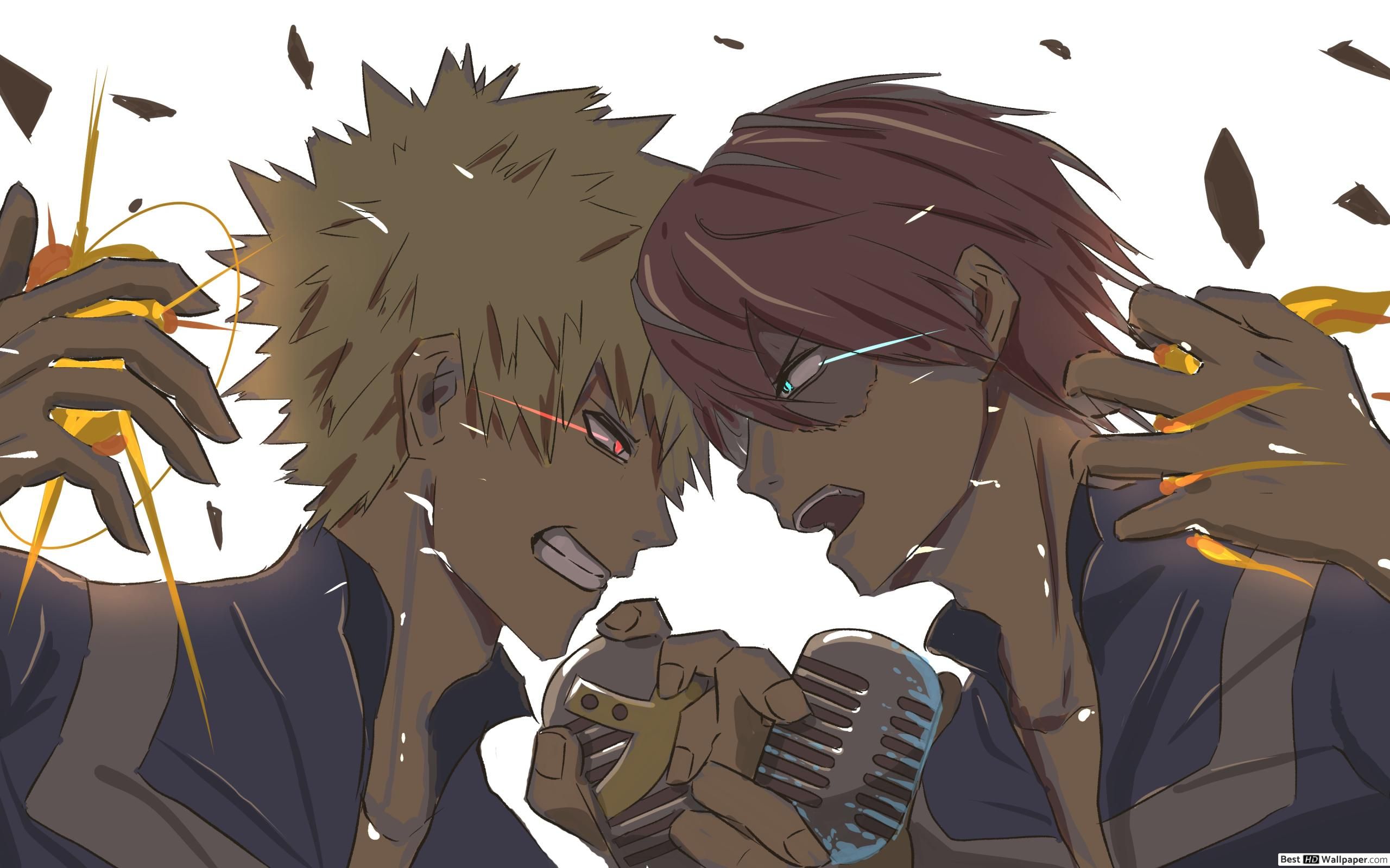 My Hero Academia Bakugo Vs Shoto Todoroki Singing