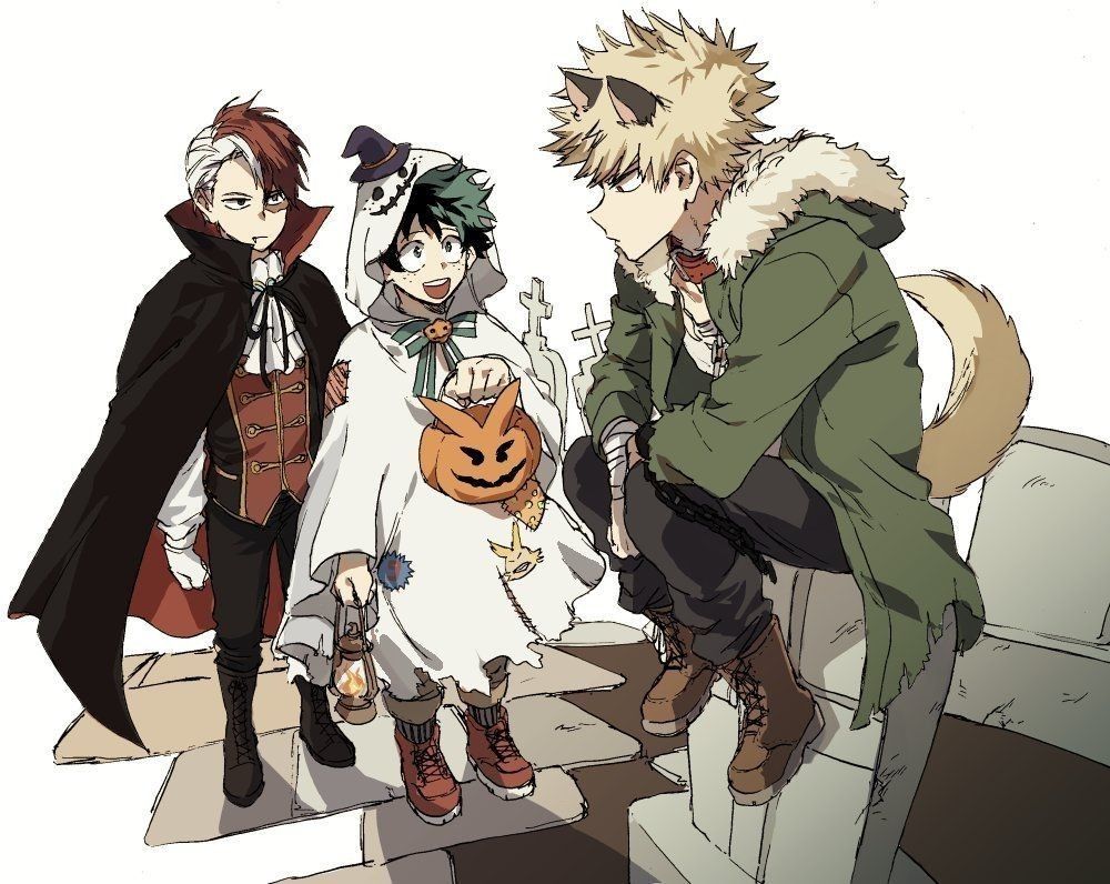 Todoroki, Deku and Kacchan uploaded by Ƙιтѕυ ღ