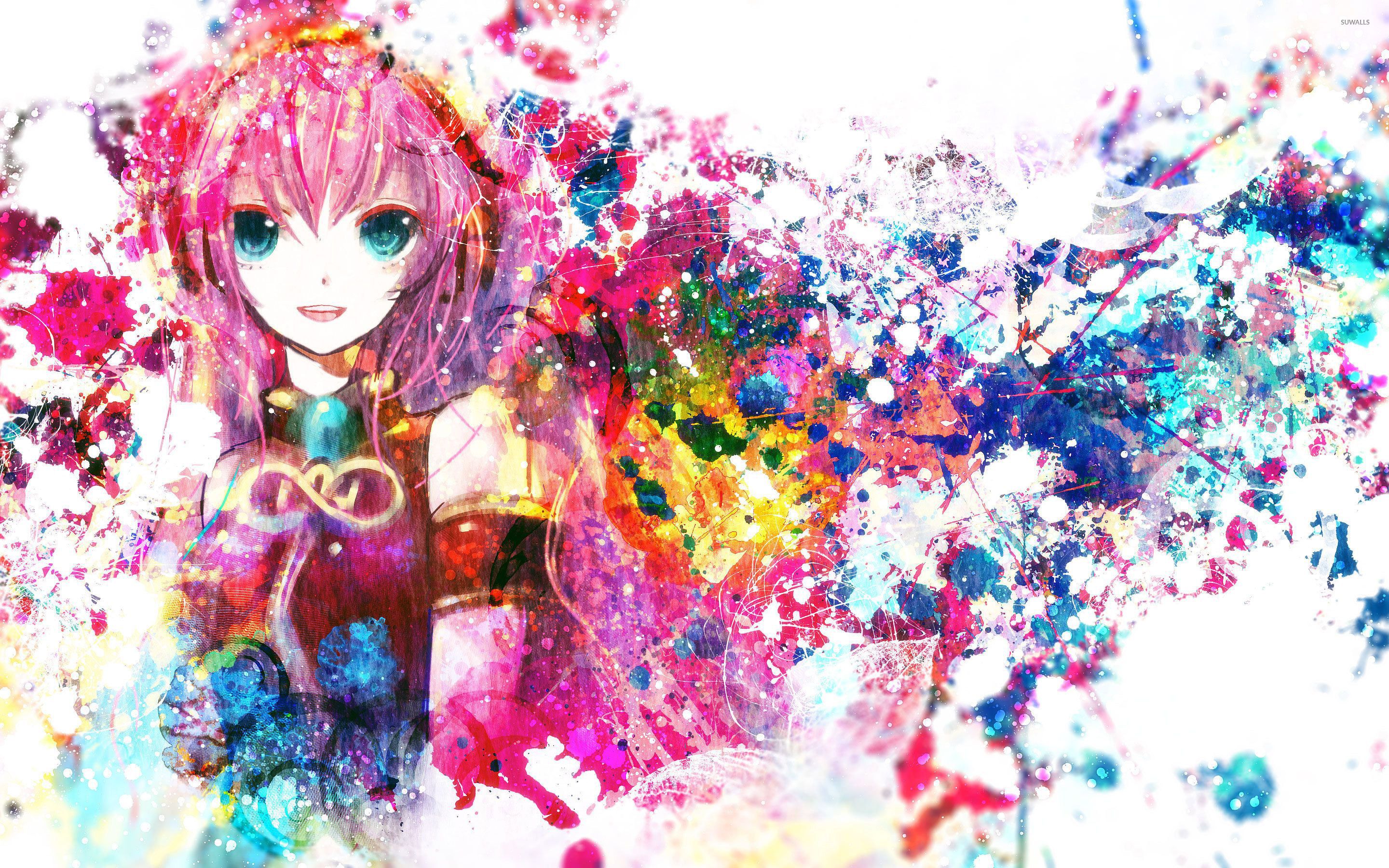 Anime Paint Background. Anime Wallpaper