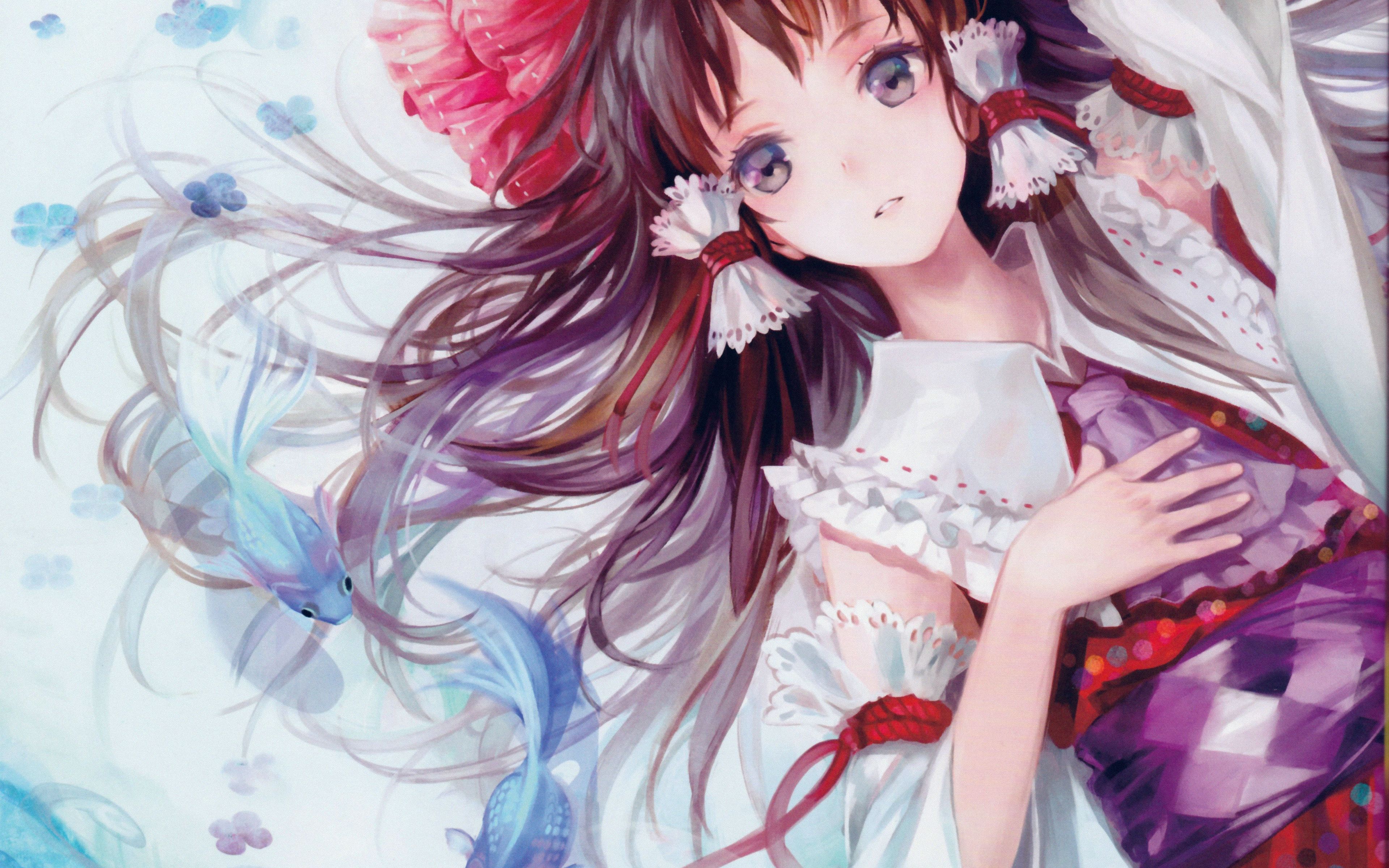 Anime Art Paint Girl Cute