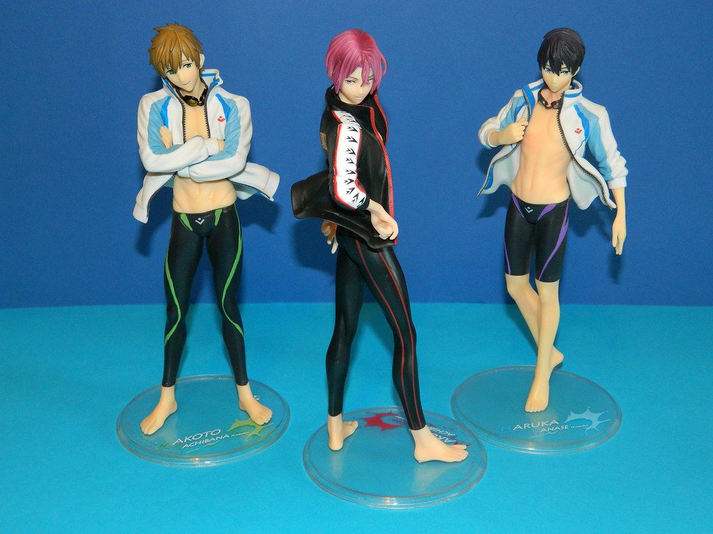 Makoto Tachibana, Rin Matsuoka & Haruka Nanase Wallpaper & Background Download