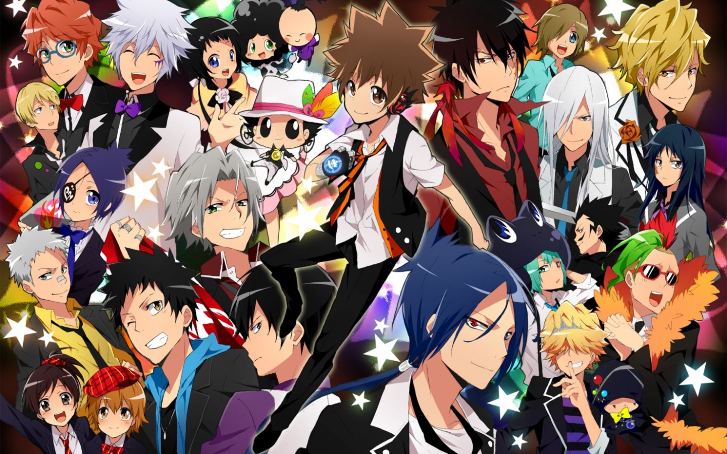 Free download anime all together KHR [1477x1000] for your Desktop