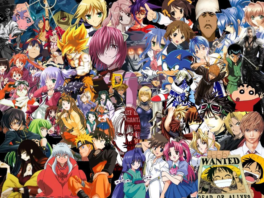 All Anime Together Wallpapers - Wallpaper Cave