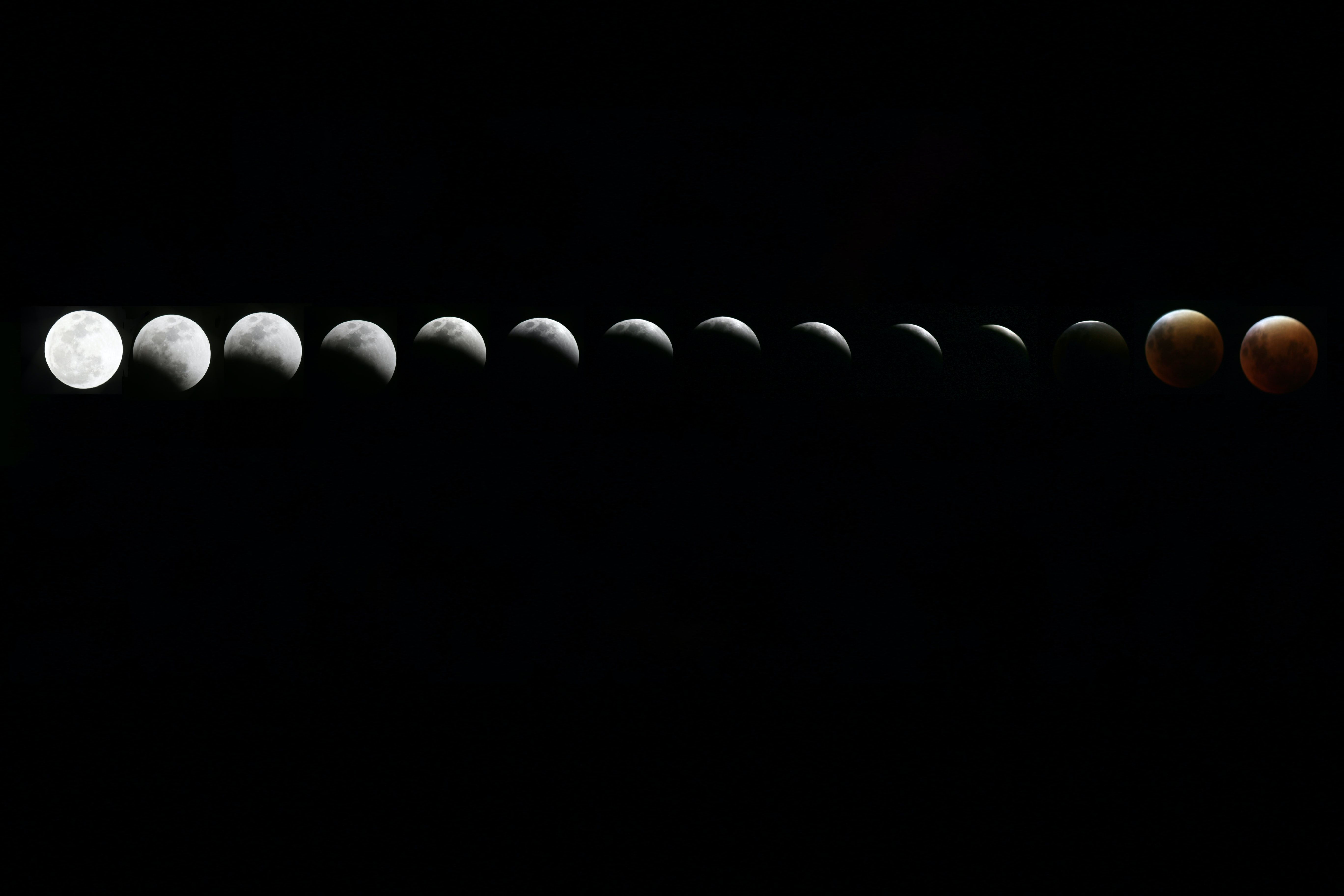 Phases Of The Moon Wallpaper