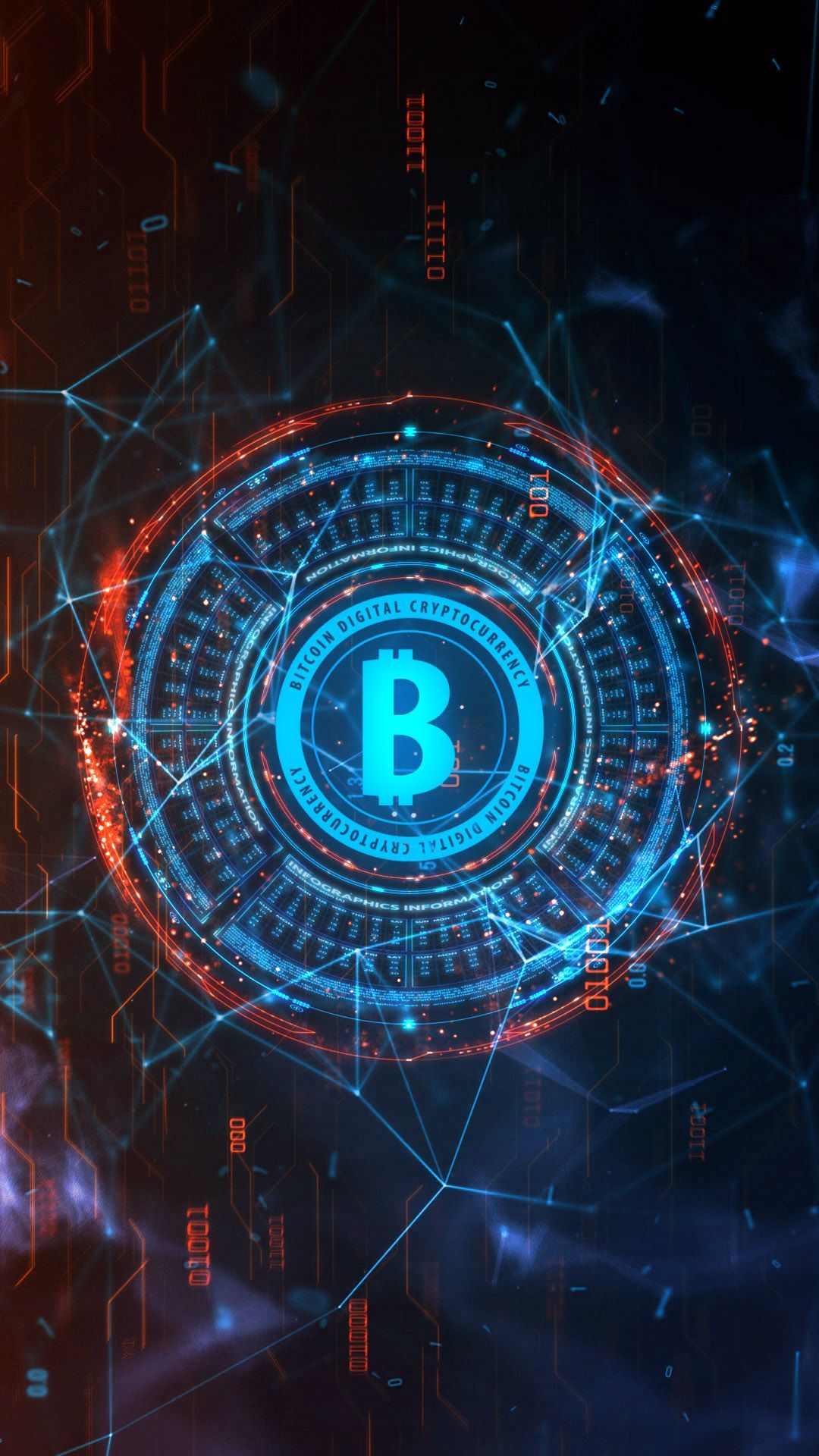 Bitcoin Background. Technology wallpaper, Live wallpaper