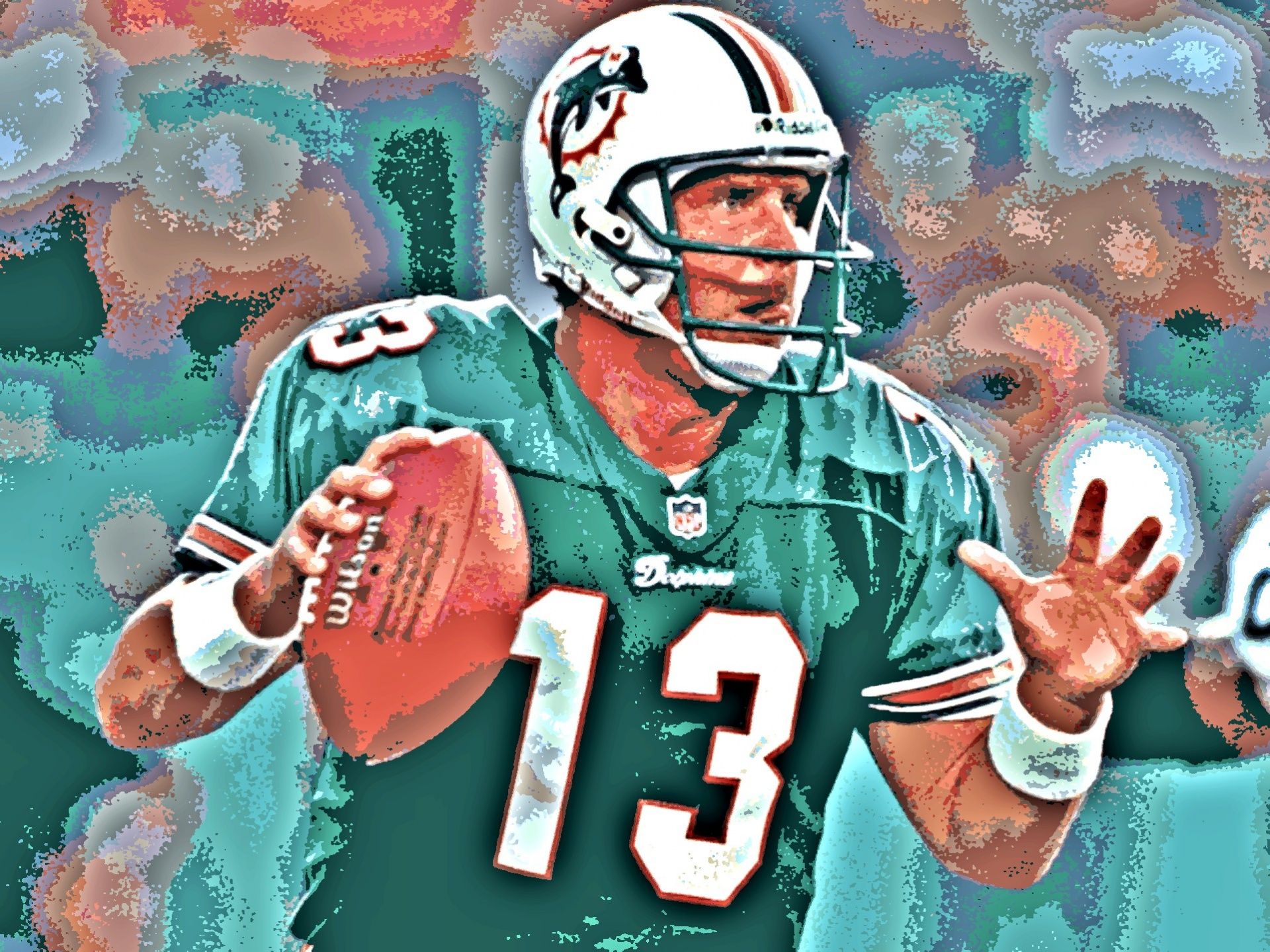 Posterization Of Dan Marino Free Domain Picture