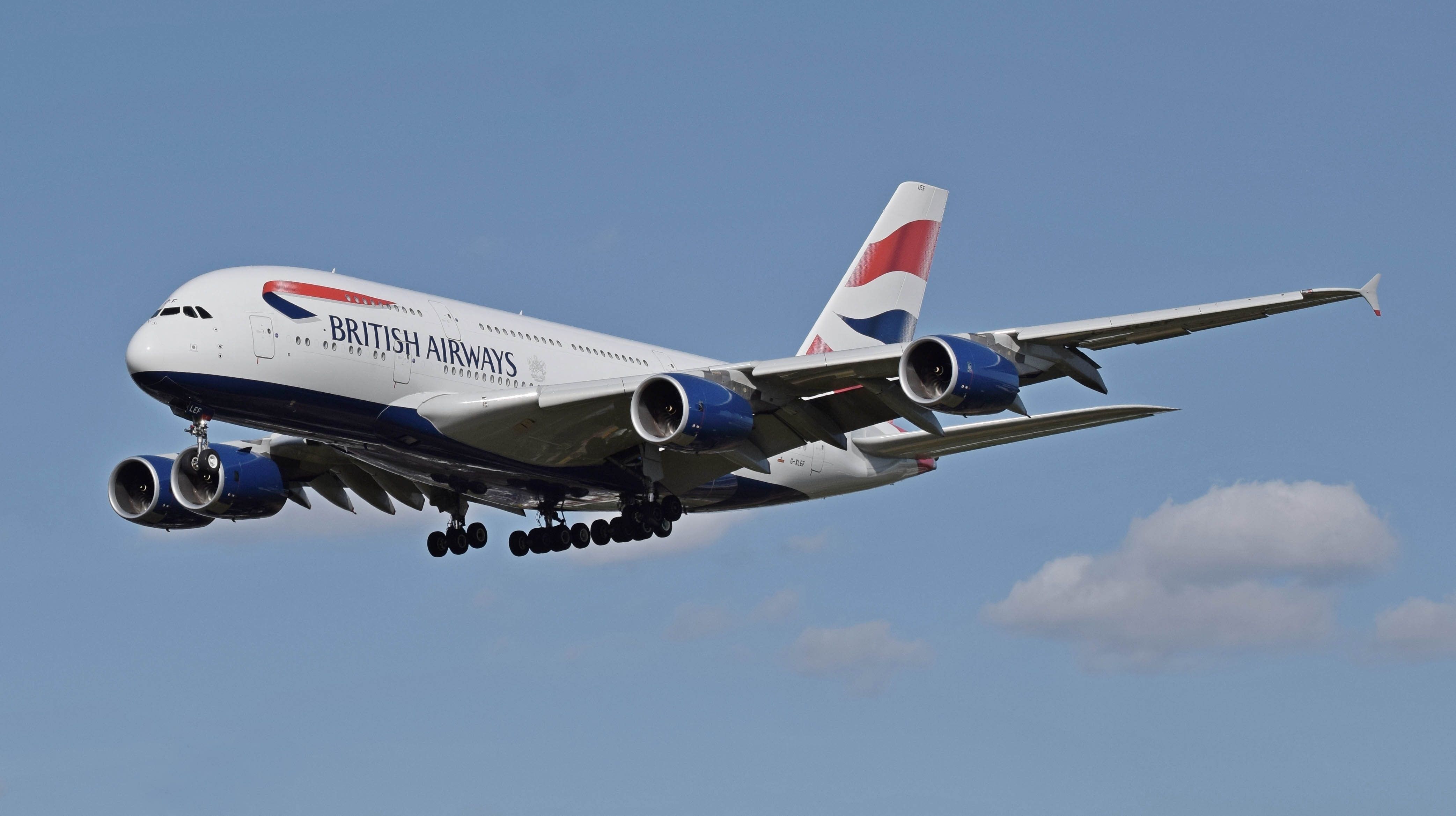 G XLEF British Airways Airbus A380 841 151 4k Ultra HD