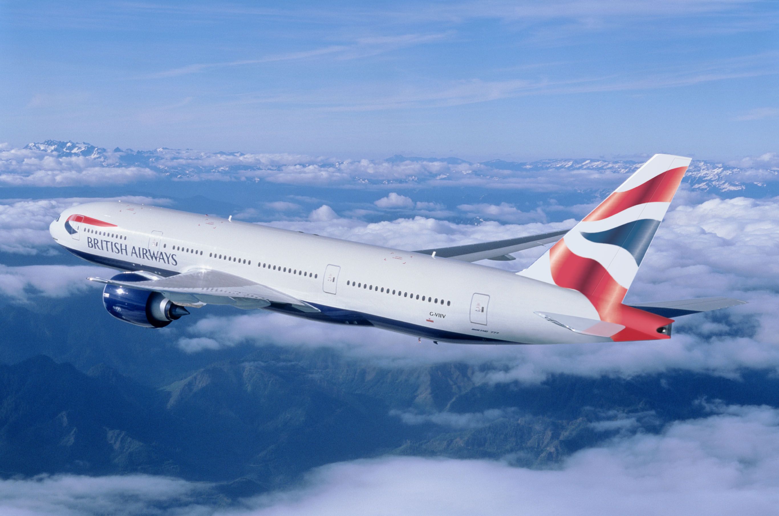 2732x1812px British Airways Background