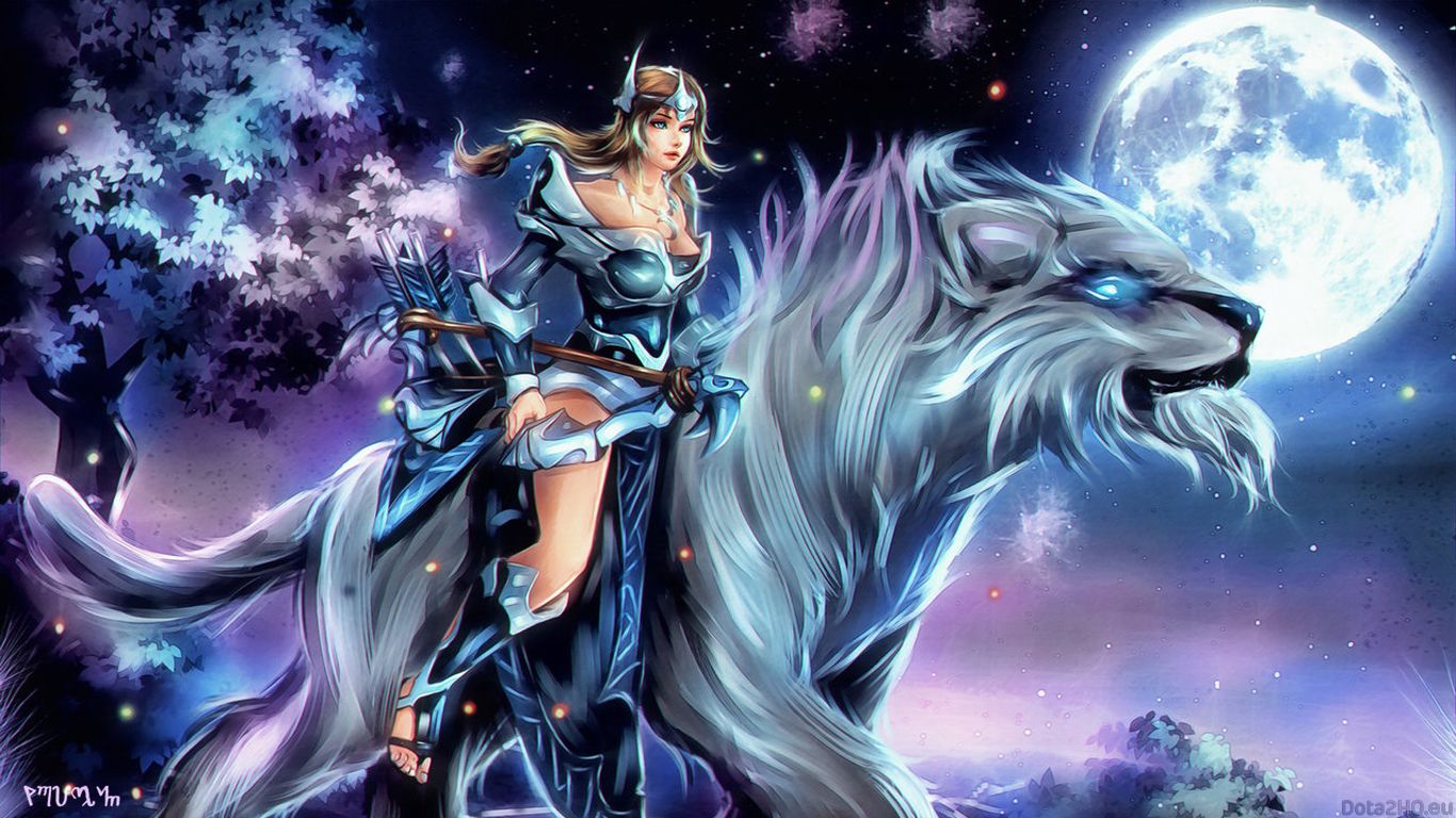 Mirana the Princess of the Moon 2 Wallpaper