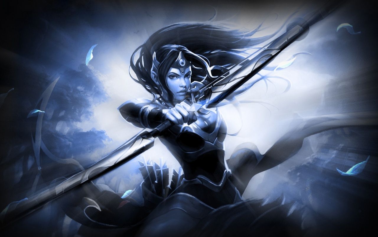 Mirana DOTA 2 wallpaper. Mirana DOTA 2