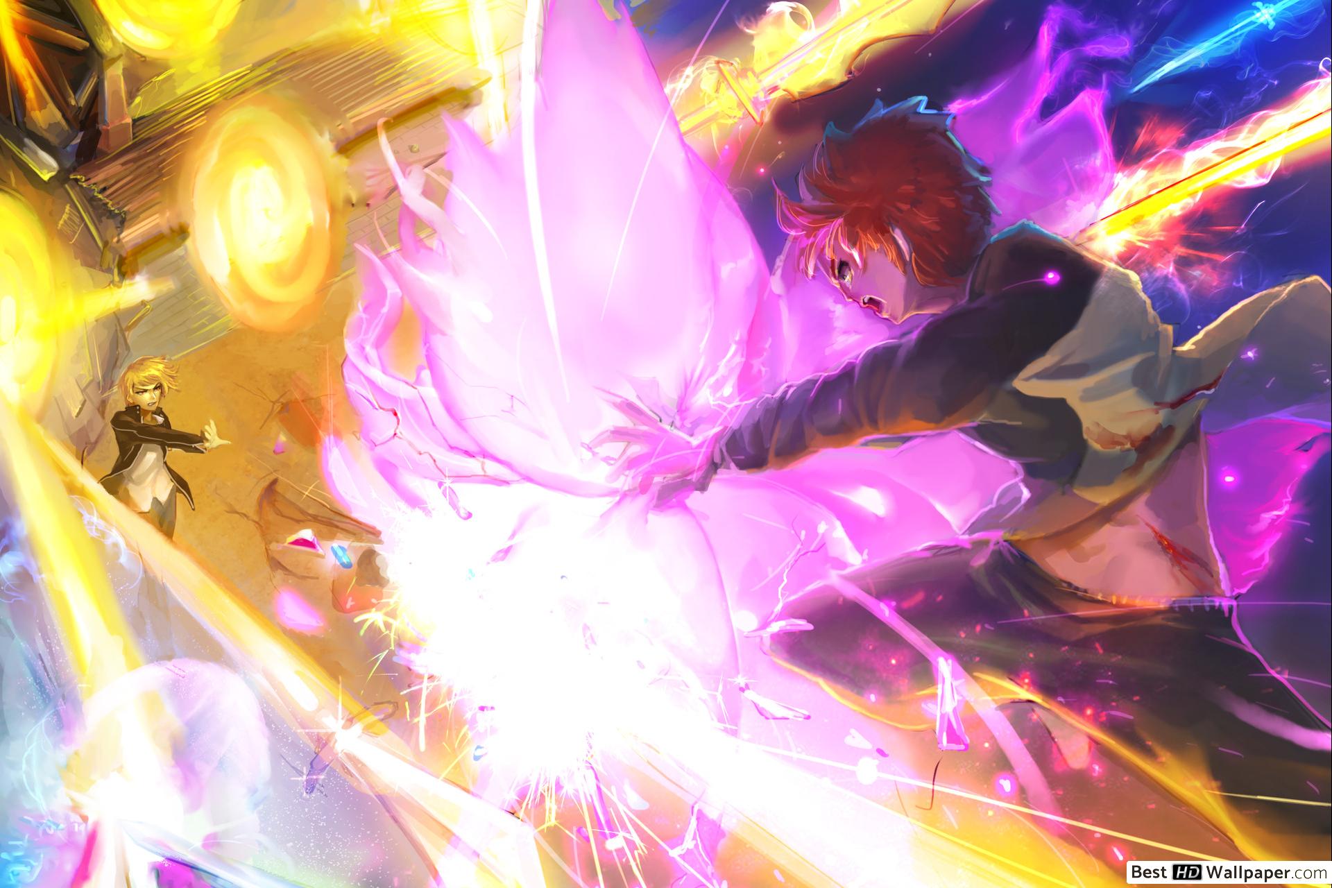 Fate Stay Night Unlimited Blade Works Vs Shirou Emiya