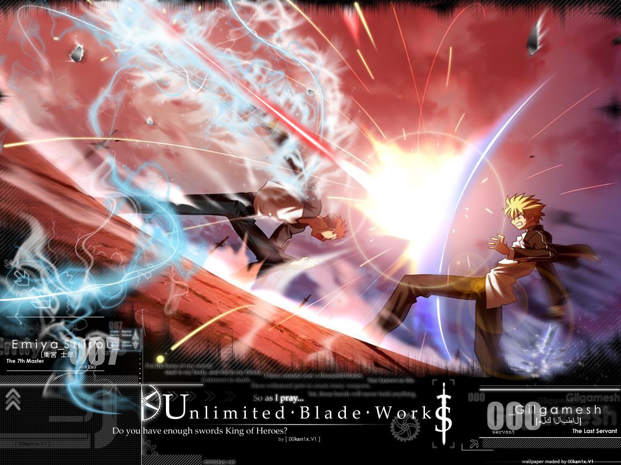Anime Stay Night: Unlimited Blade Works