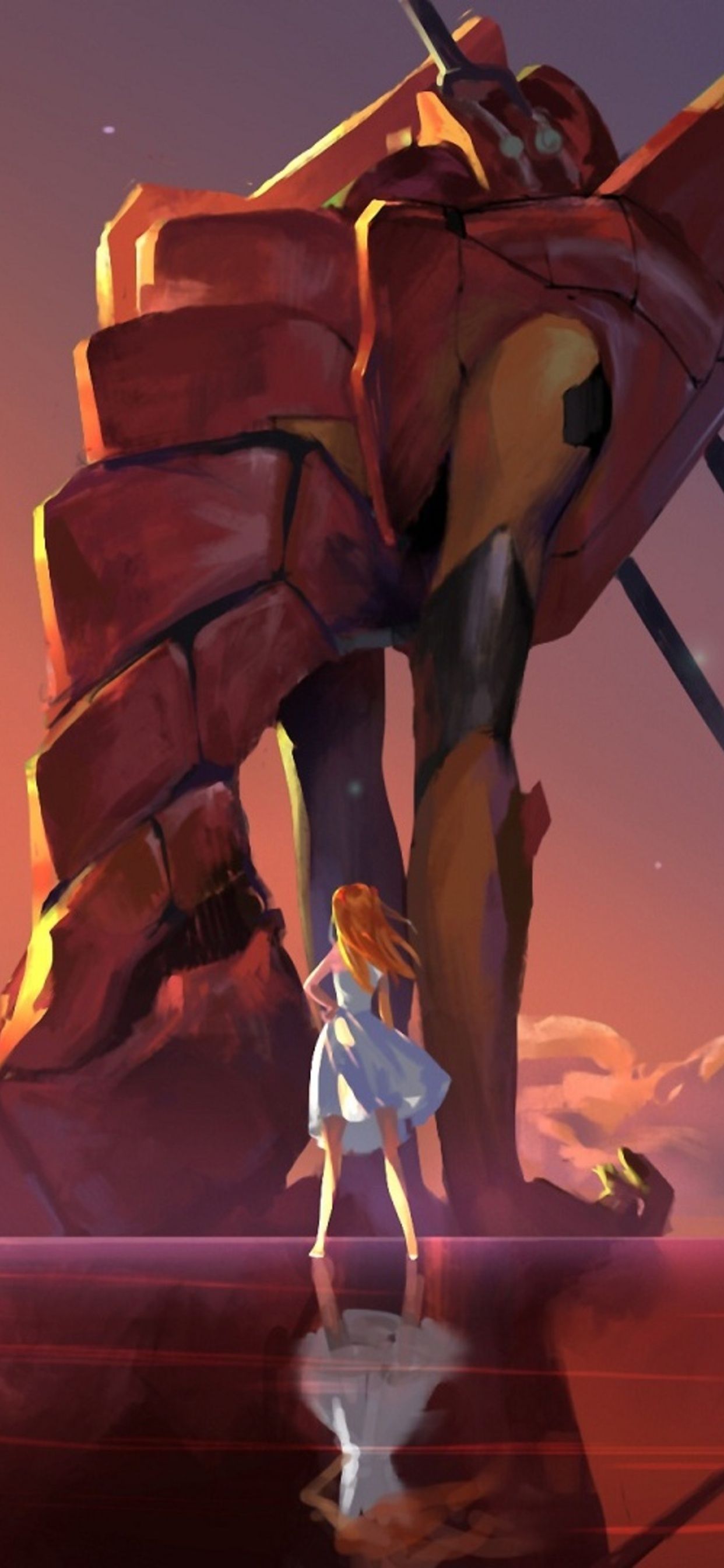 End Of Evangelion Phone Wallpapers Wallpaper Cave