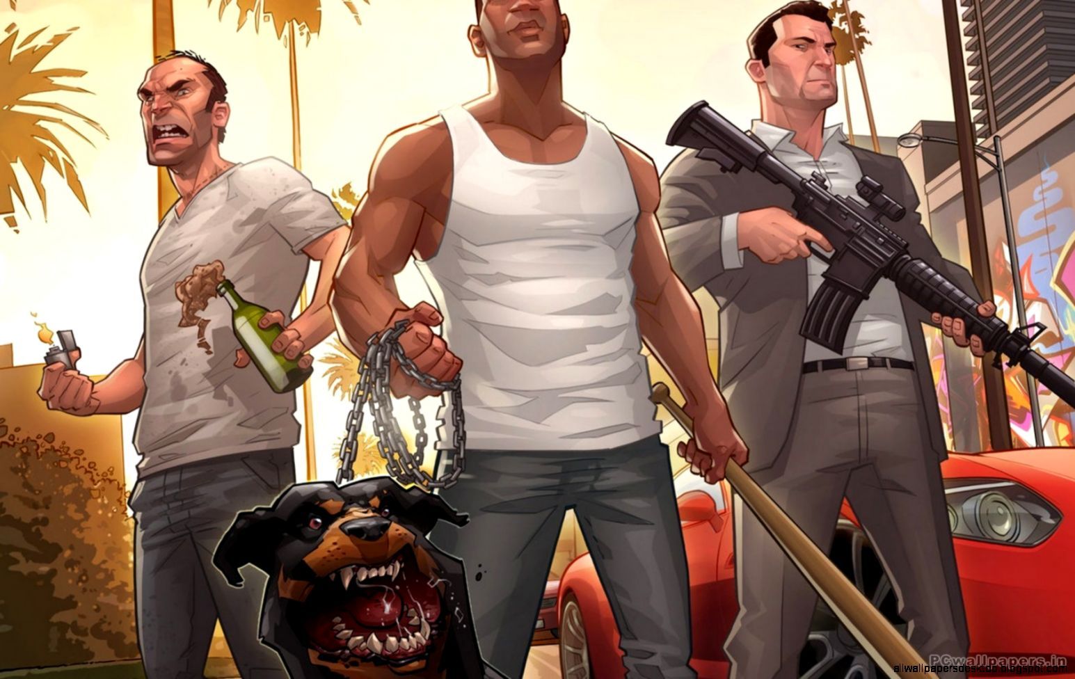 Gta 5 All Player HD Wallpaper. All Wallpaper Desktop