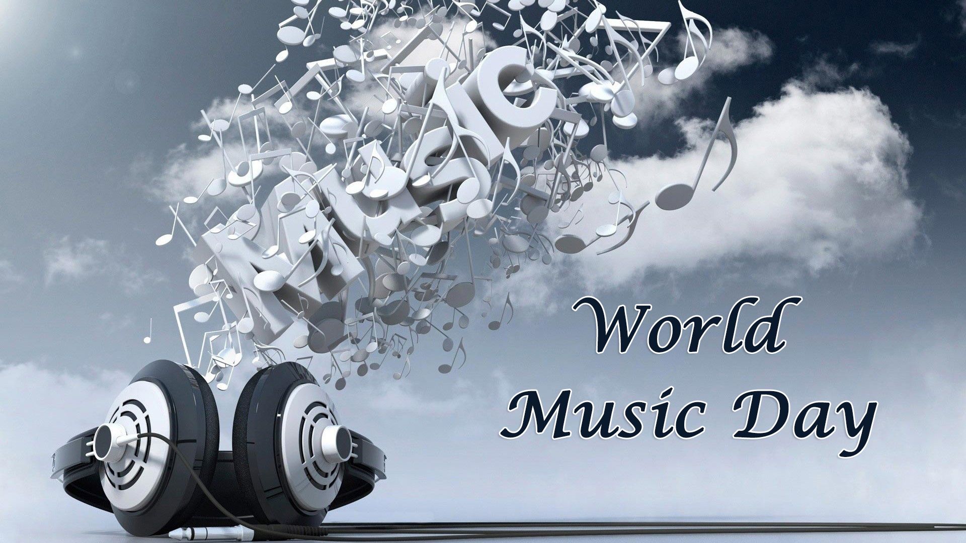 Free download World Music Day greetings wallpaper [1920x1080]