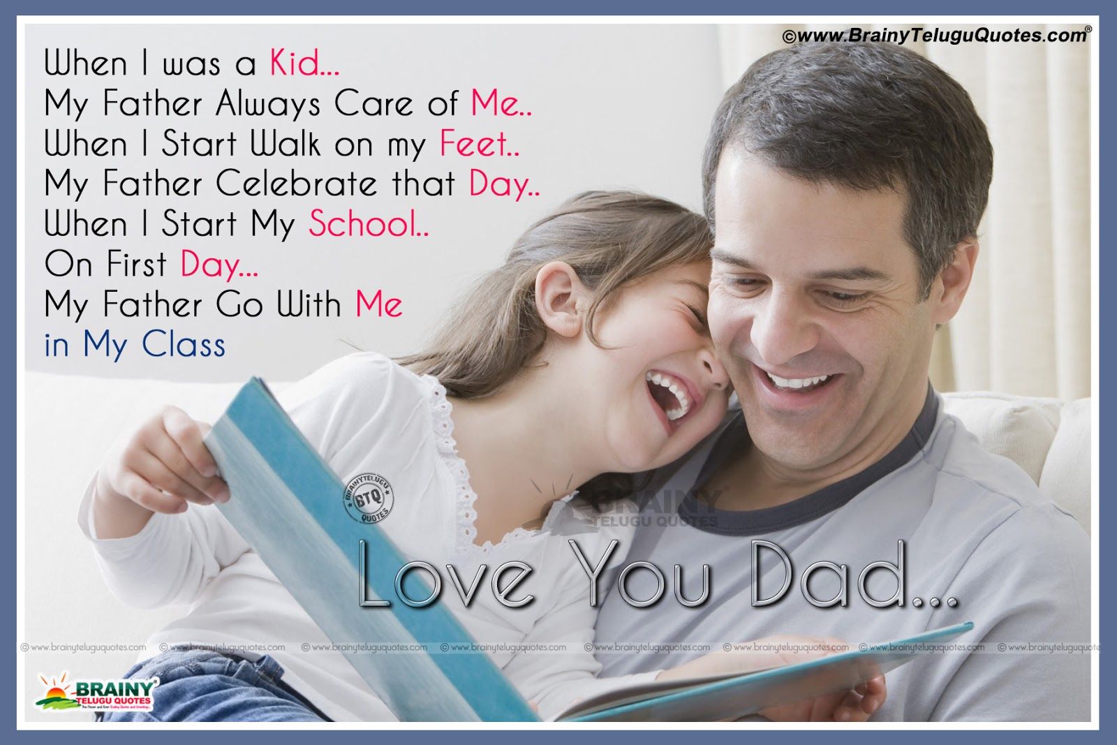 Father Loving Quotes In English Heart Touching Father And Daughter Quotes