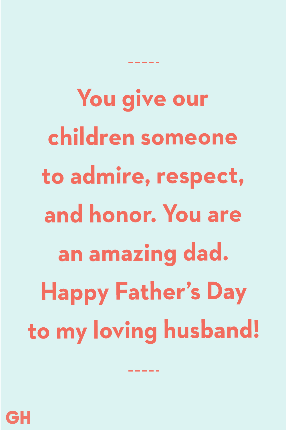Father's Day Quotes From Wife From Wife to Husband