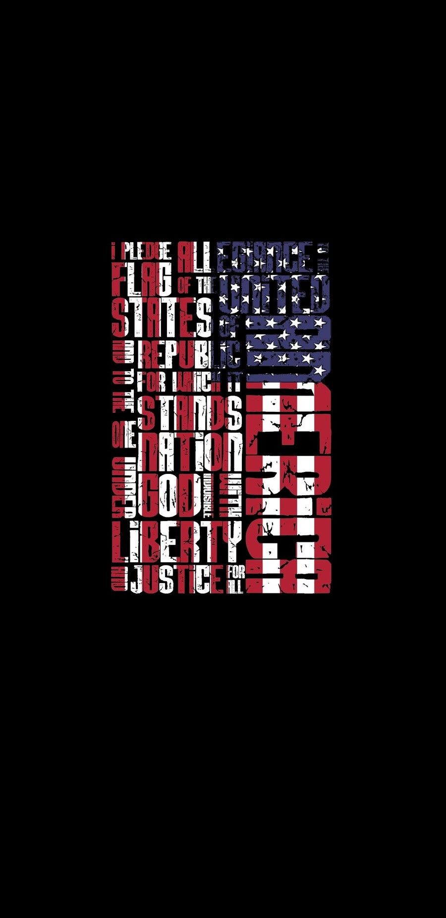 Phone wallpaper AMOLED ' true back