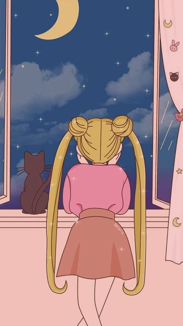 Sailor moon. Sailor moon wallpaper, Sailor moon aesthetic, Sailor moon art
