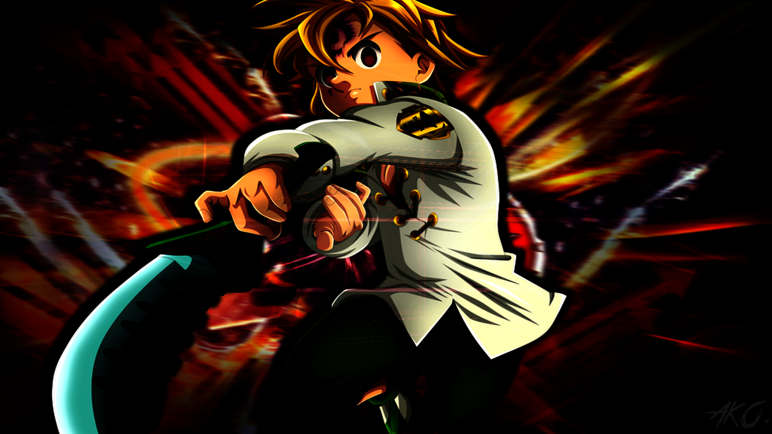 Download 2560x1440 Nanatsu No Taizai, Meliodas, The Seven Deadly