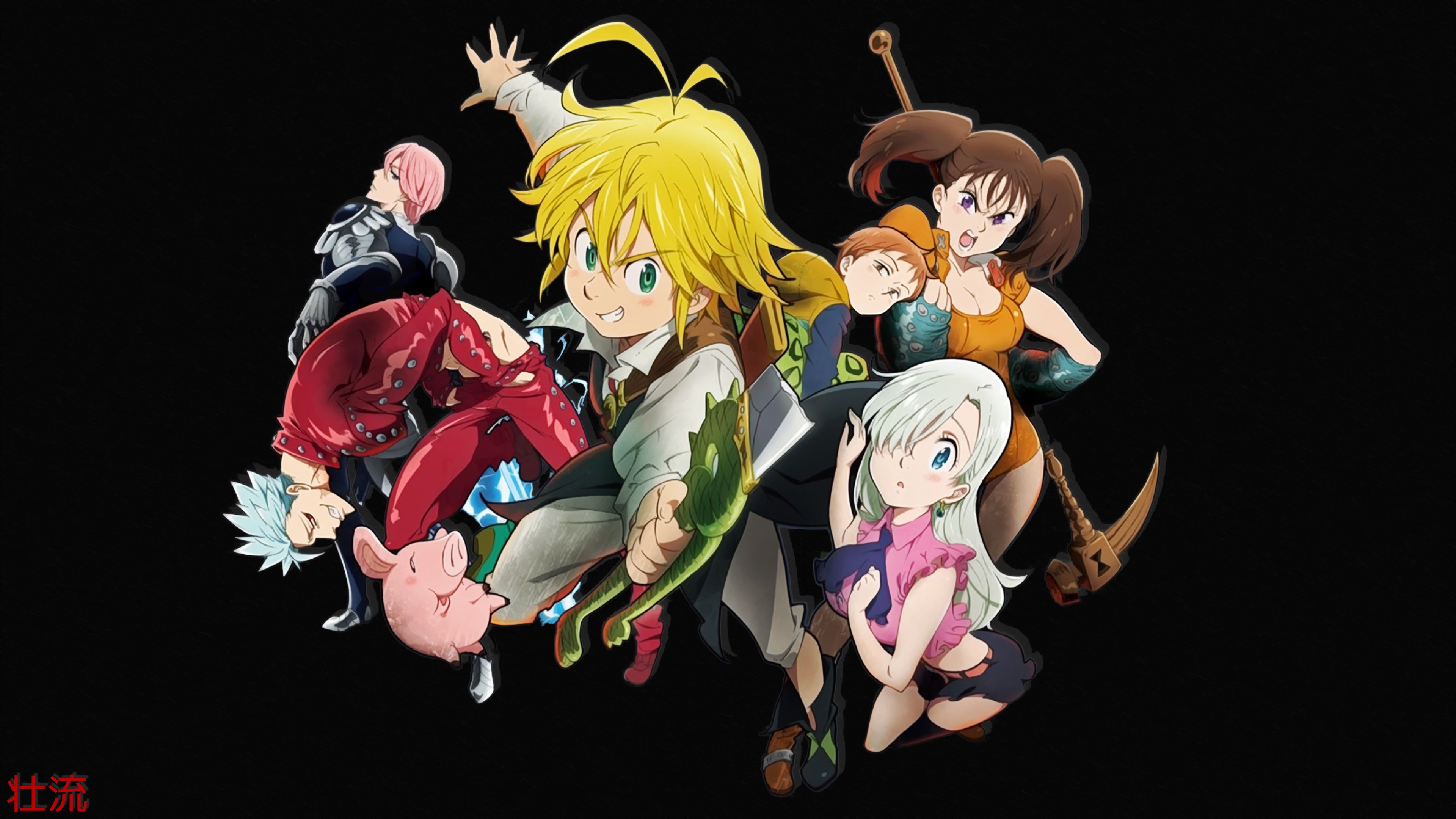 3840x2160 Meliodas (The Seven Deadly Sins) wallpaper
