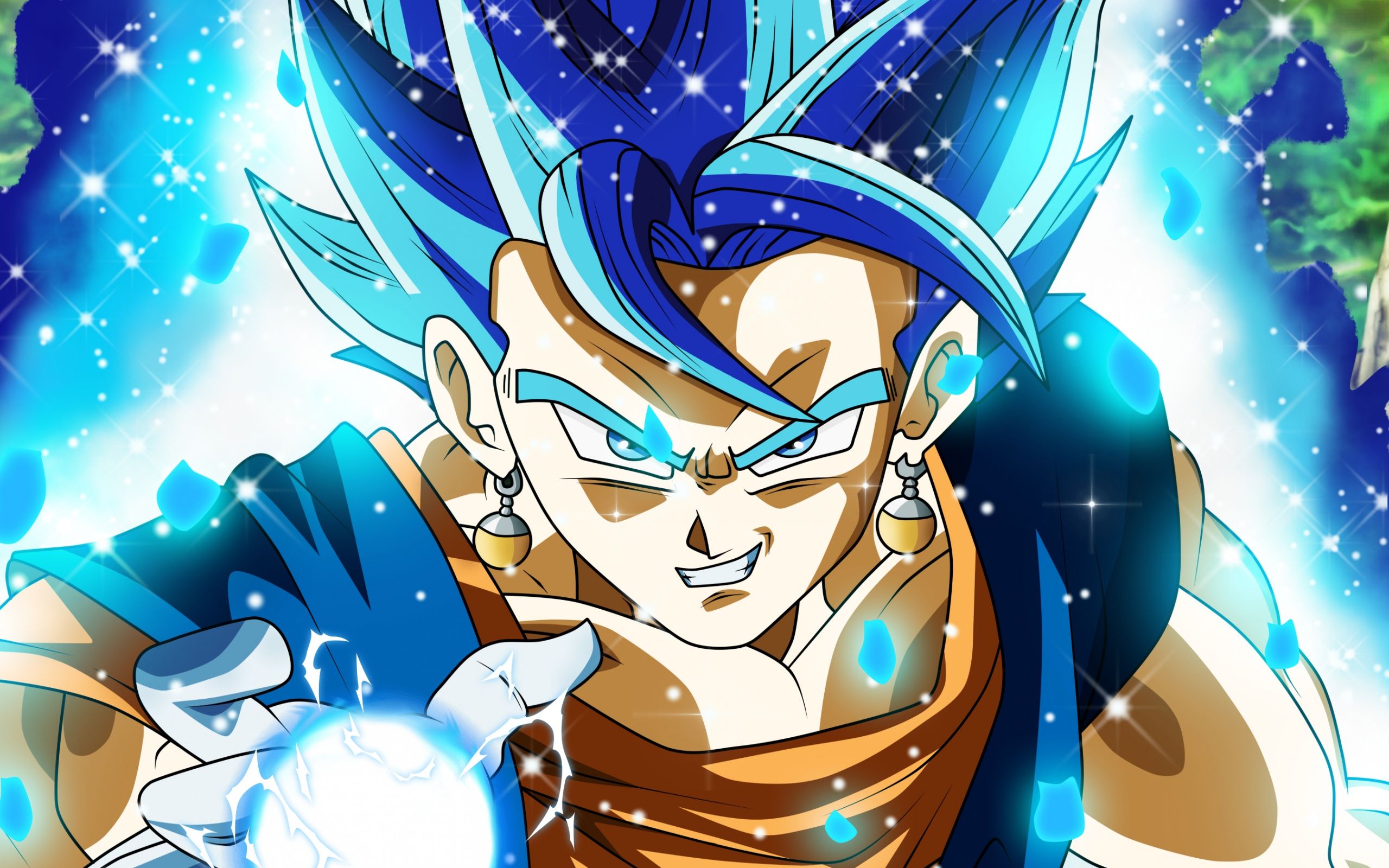 Download Full power, Goku, Dragon ball super, anime wallpaper
