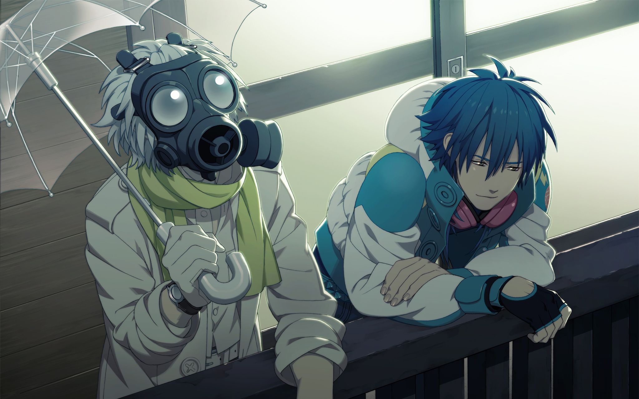 DRAMAtical Murder Background. Clear