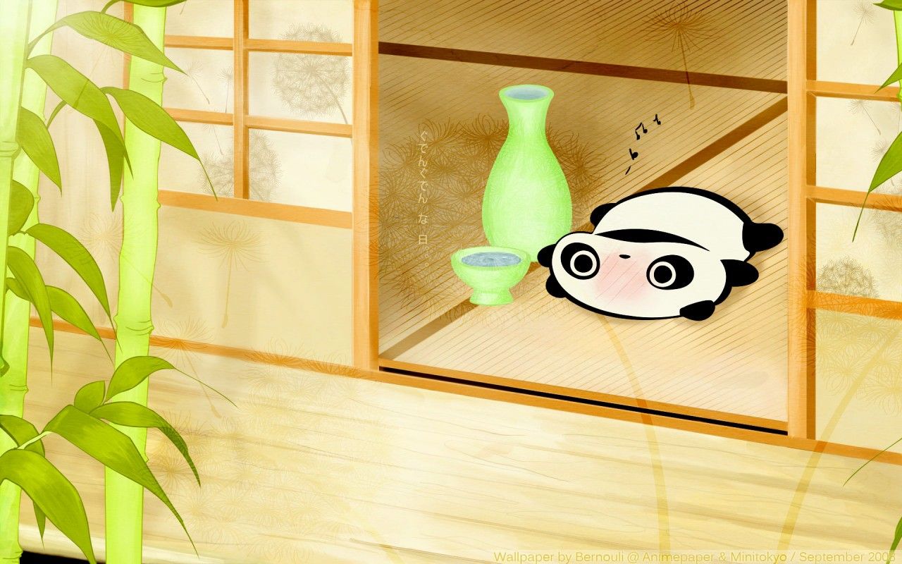 Anime Wallpaper Panda Wallpaper