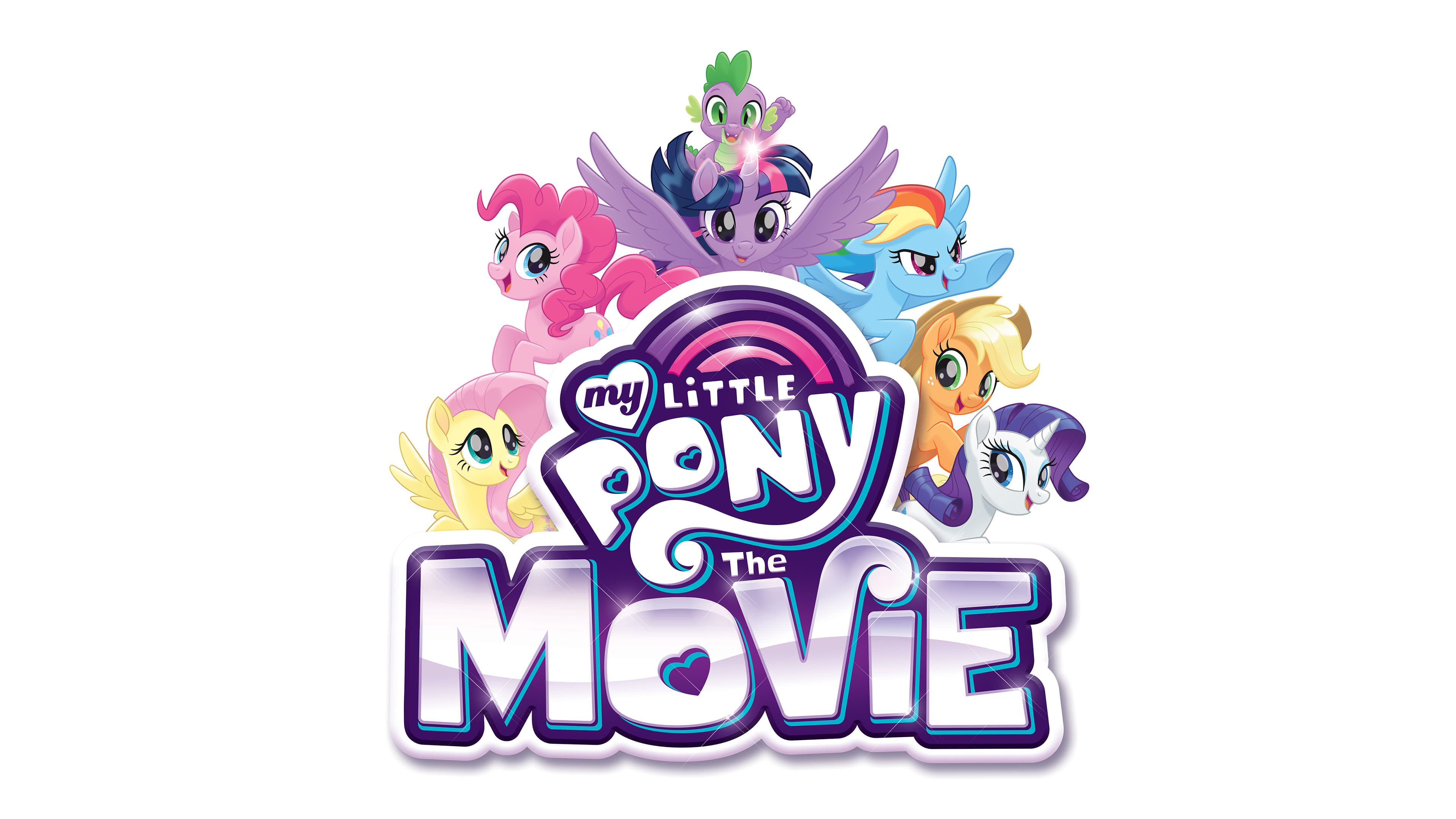 My Little Pony Movie Logo UHD 4K Wallpaper
