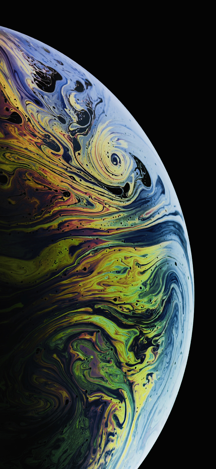 IPhone XS Max Earth Wallpaper. Fundaluri