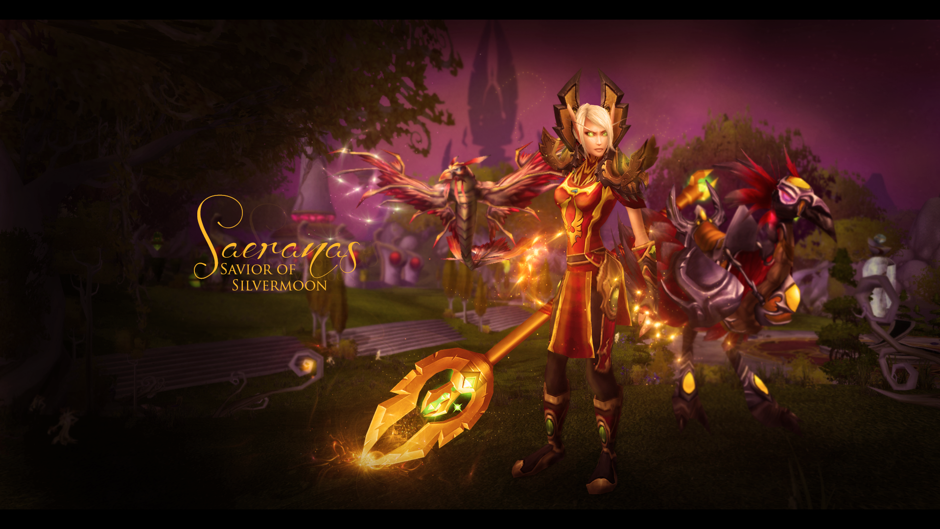 Blood Elf Paladin Wallpaper