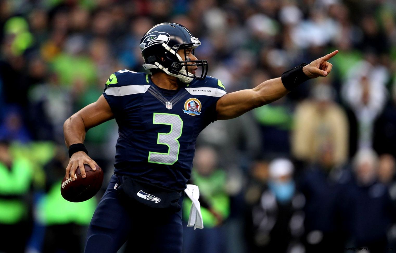 Russell Wilson Nfl Player Wallpaper