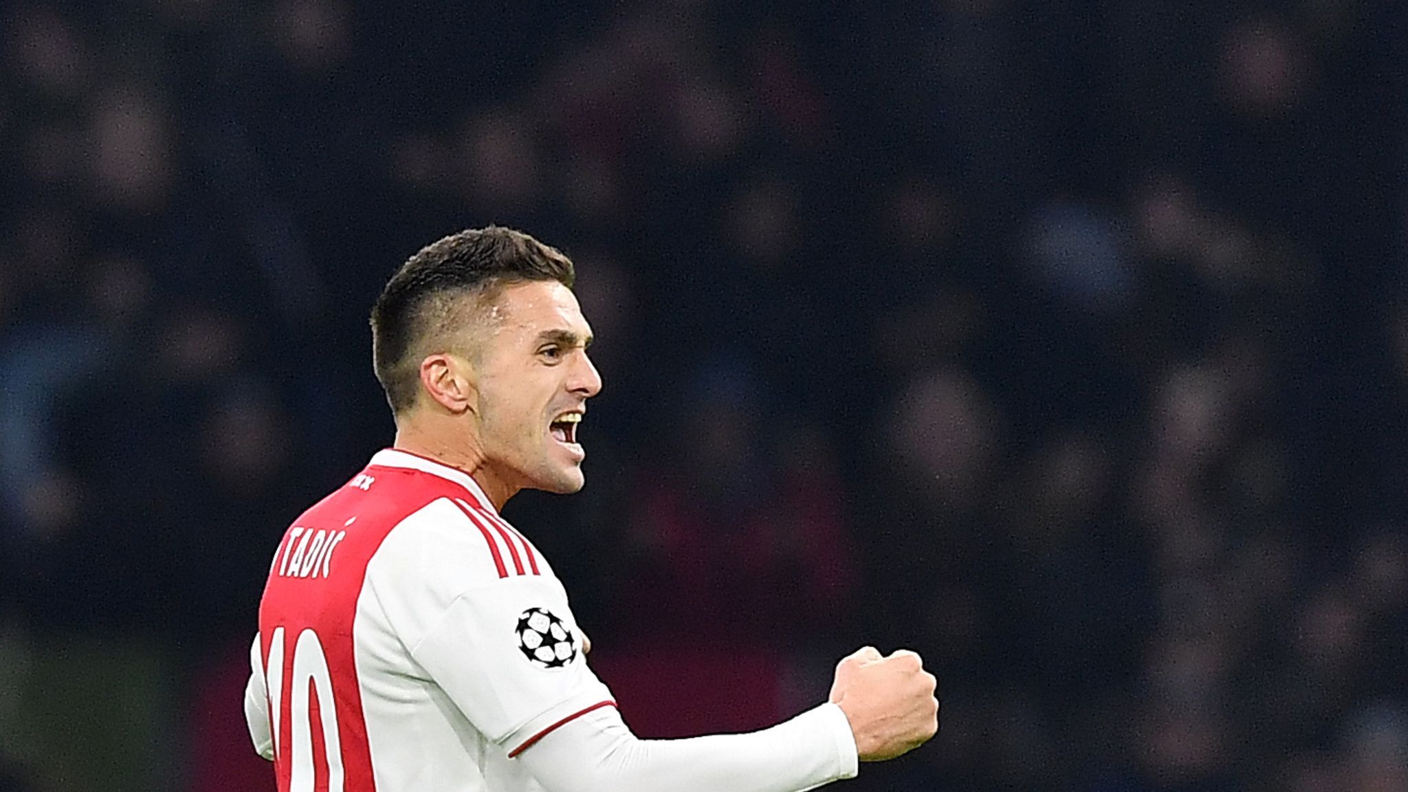 Eredivisie: Dusan Tadic scores twice as Ajax beat NAC Breda