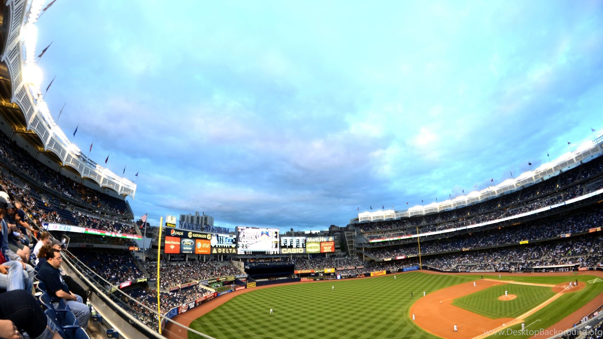New York Yankees Stadium 2560x1600 Desktop Background