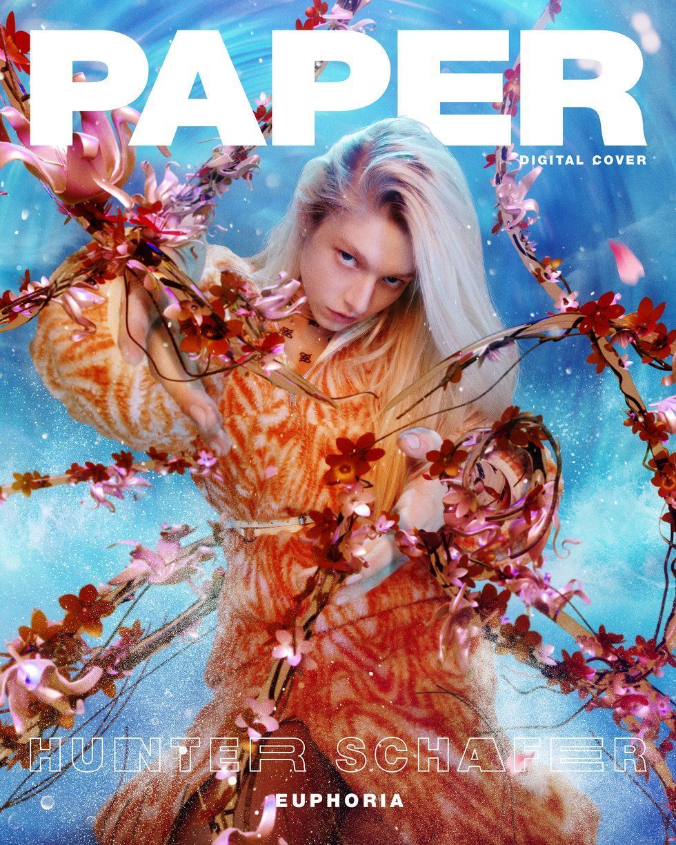 Hunter Schafer euphoria HBO PAPER magazine