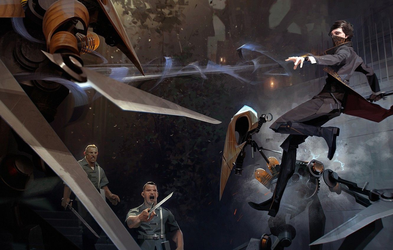 Wallpaper people, Dishonored 2, Emily Kaldwin image for desktop, section игры