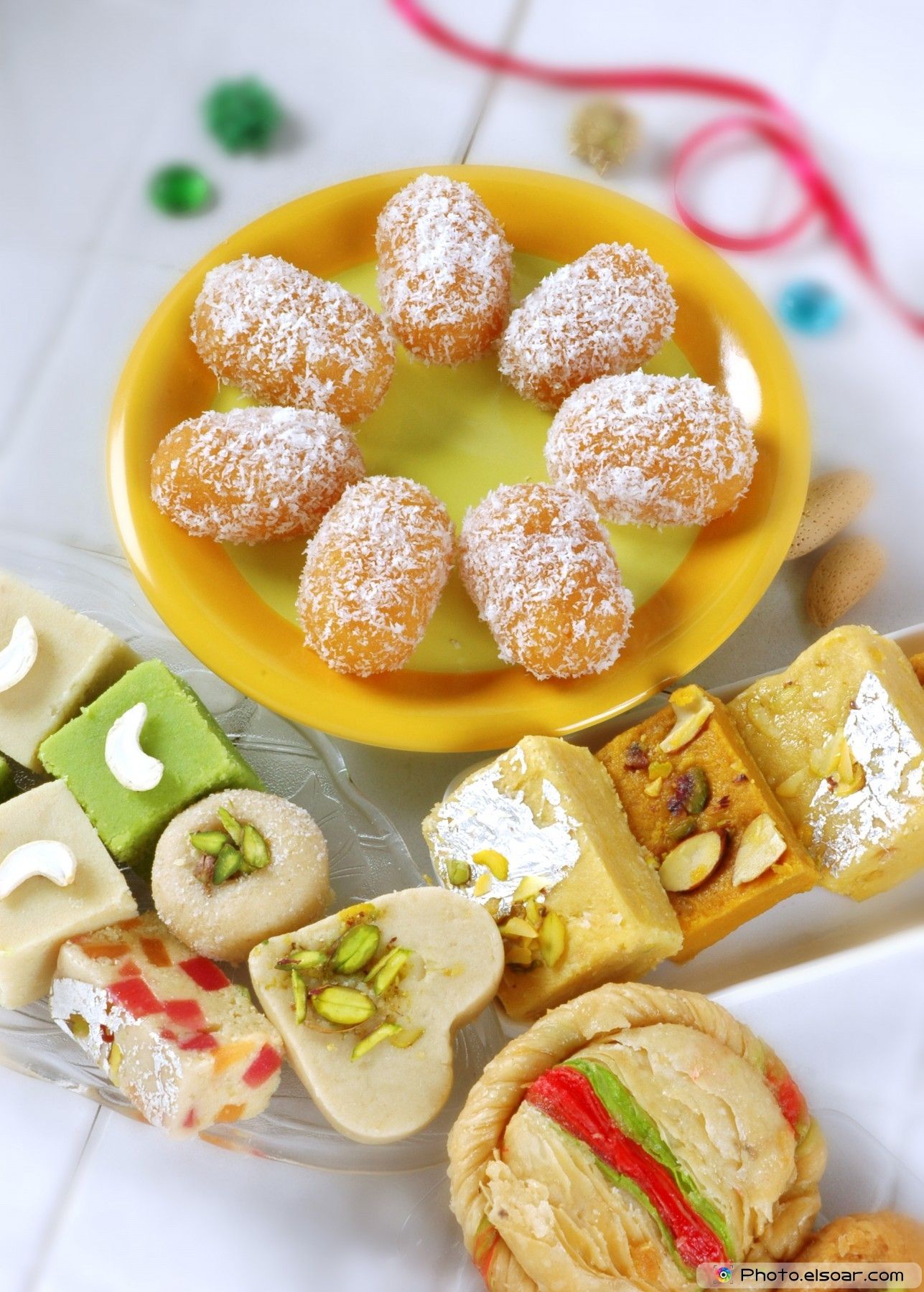 Delicious Indian Sweets. In Picture