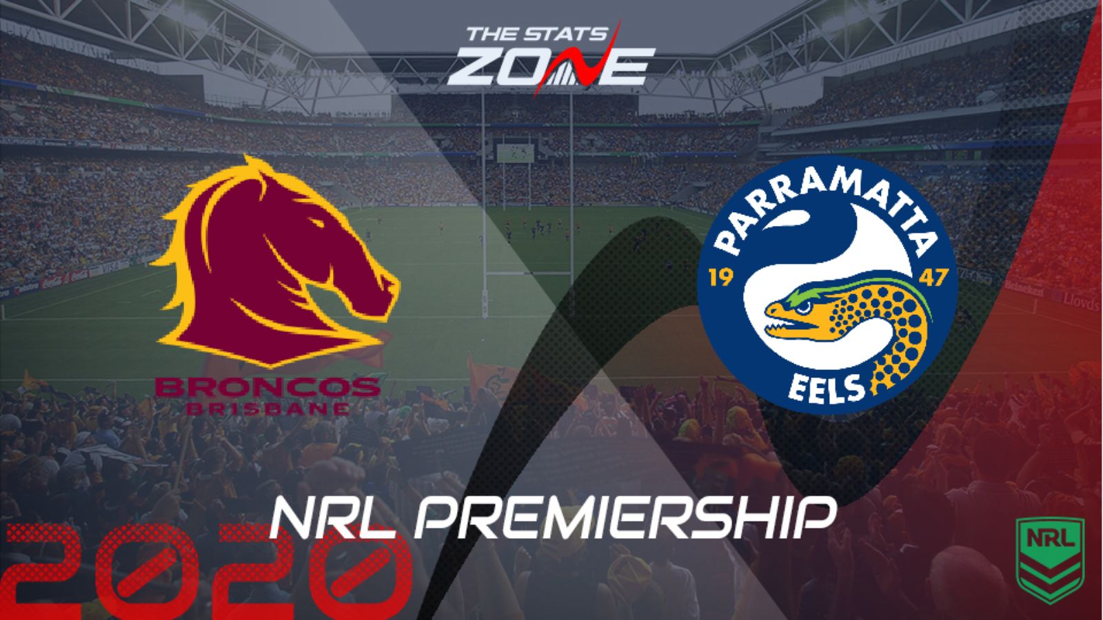 NRL 2019: Brisbane Broncos desktop background, poster, free download