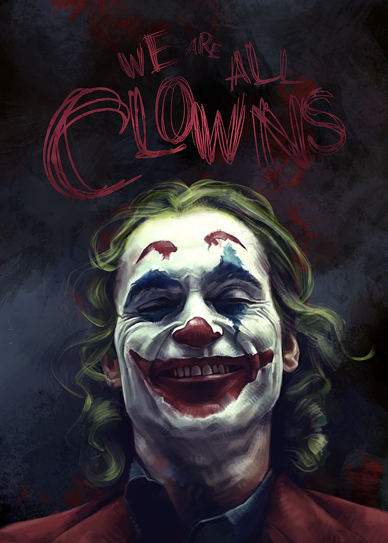 ArthurFleck #joker #comics #clown #movie #dc #creepy #happy