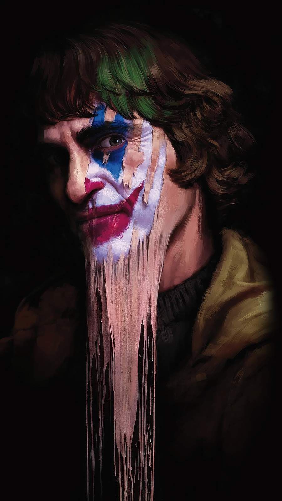 Joker Face Art IPhone Wallpaper #wallpaper #coolphonewallpaper