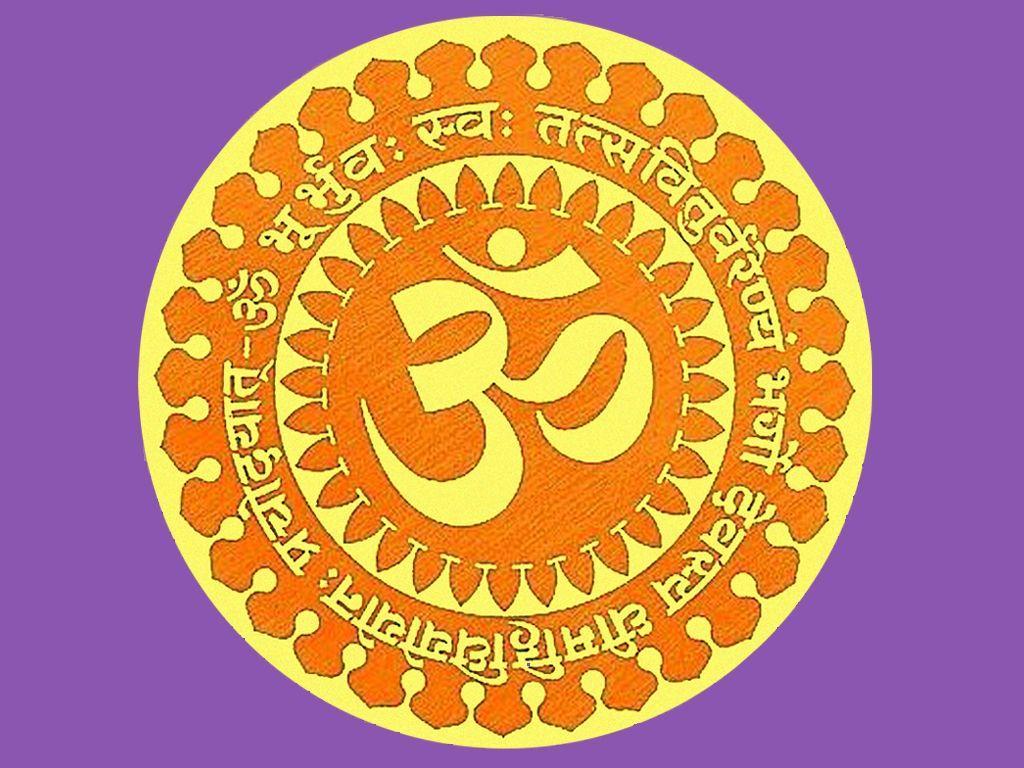 Free Yoga, OM and Peace Symbol Wallpaper