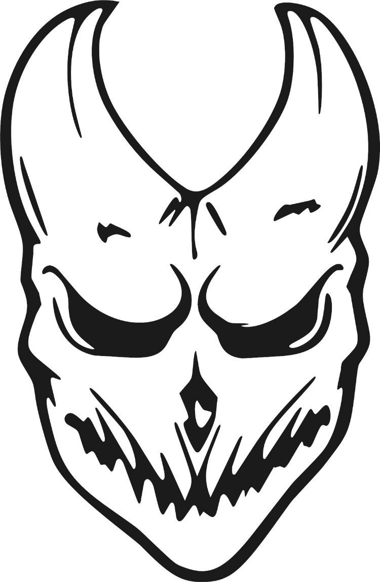 Slaughter to Prevail Mask Decal с