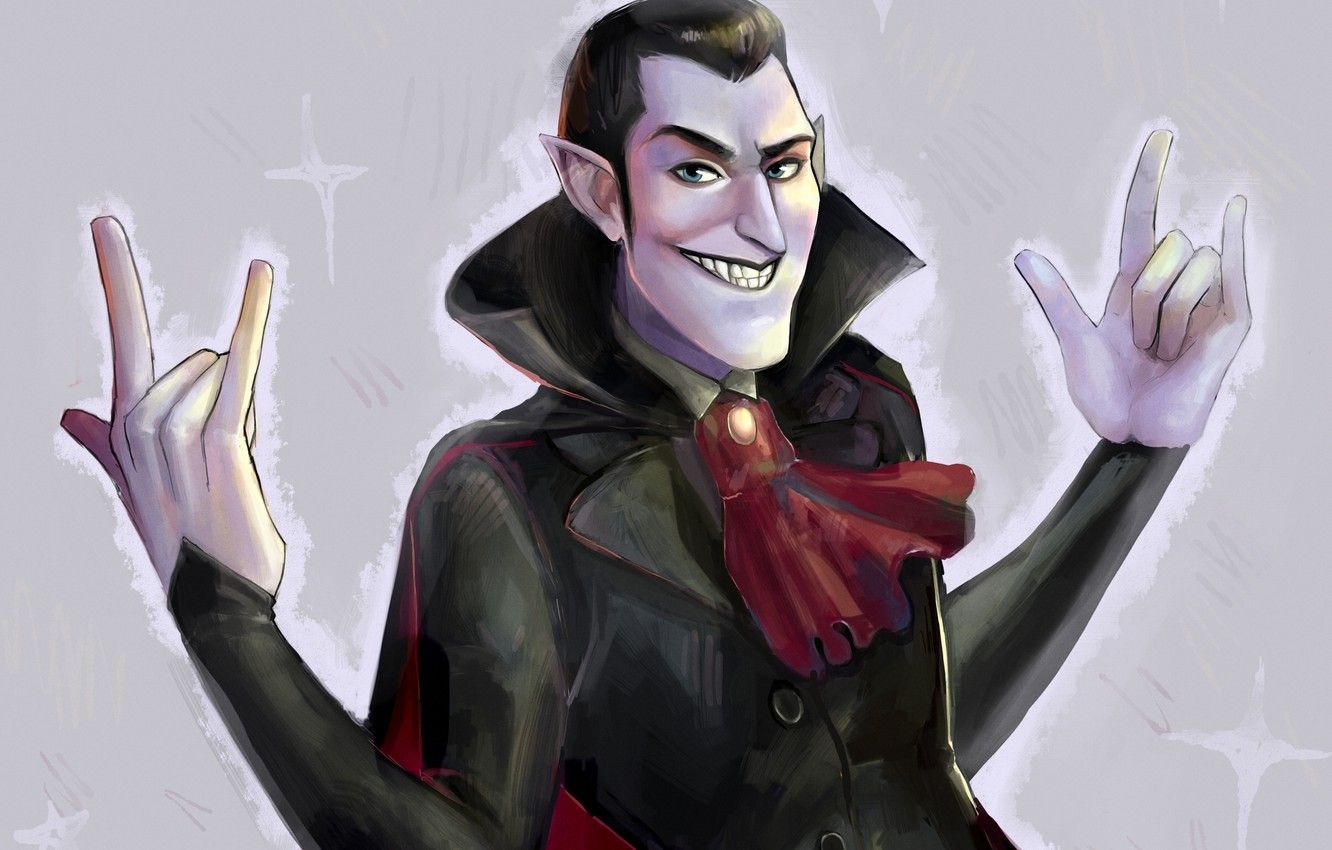 Wallpaper art, vampire, male, Dracula, Zapekanka's, Count Dracula