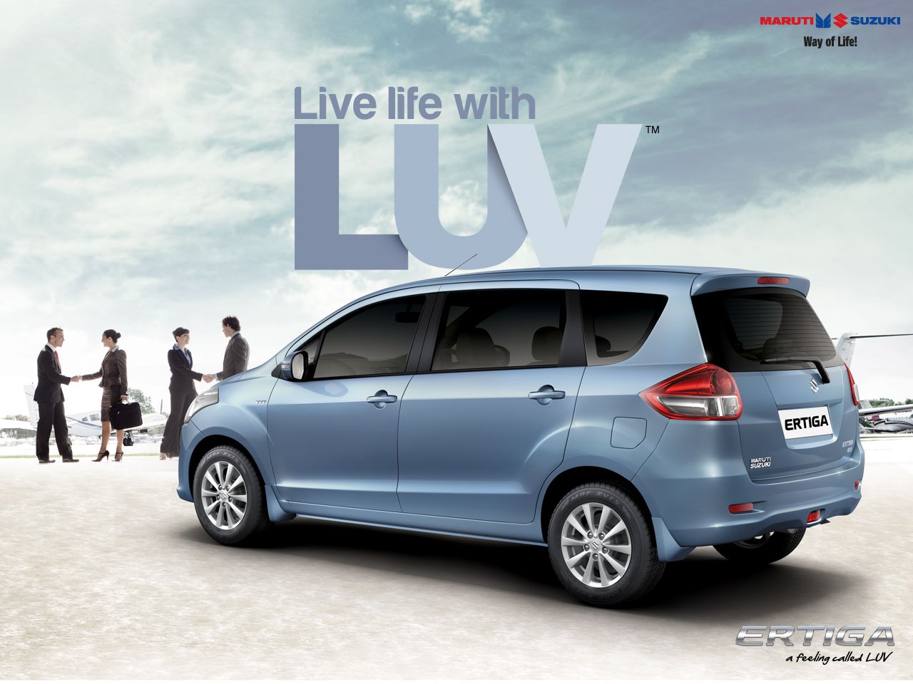 Maruti Ertiga Rear View Desktop Wallpaper Wallpaper Gallery